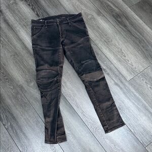 G-Star Black 3D Super Slim Jeans